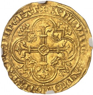 Filip VI (1328-1350). Dvojité zlato, 1. emisia ND (1340).