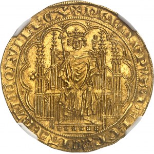 Philippe VI (1328-1350). Chaise d’or ND (1346).
