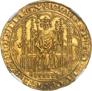 Philippe VI (1328-1350). Chaise d’or ND (1346).