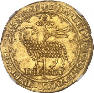 Giovanni II il Buono (1350-1364). Mouton d'or ND (1355).