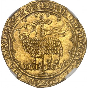 Ján II. Dobrý (1350-1364). Mouton d'or ND (1355).