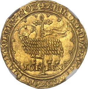 Ján II. Dobrý (1350-1364). Mouton d'or ND (1355).