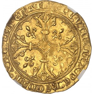 Ján II. Dobrý (1350-1364). Royal d'or, 2. emisia ND (1359).