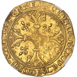 Jan II. Dobrotivý (1350-1364). Royal d'or, 2. emise ND (1359).