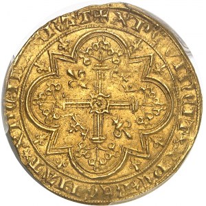 Charles V (1364-1380). Franc à pied ND (1365).