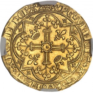 Karl V. (1364-1380). Franc à pied ND (1365).