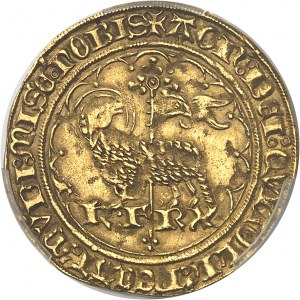Charles VI (1380-1422). Agnel d’or, 2e émission ND (1417), Paris.