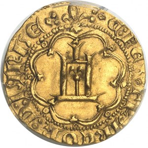 Carlo VII (1422-1461). ND genovese d'oro (1458-1461), Genova.