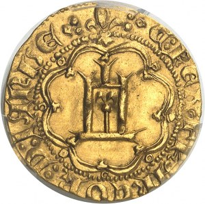 Carlo VII (1422-1461). ND genovese d'oro (1458-1461), Genova.