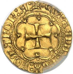 Carlo VII (1422-1461). ND genovese d'oro (1458-1461), Genova.