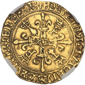 François Ier (1515-1547). Écu d’or au soleil de Bretagne, 2e type ND (1534-1540), N, Nantes.