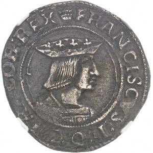 François I (1515-1547). Halfeston, 2nd type ND, Paris.