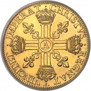 Ludvík XIII (1610-1643). Moderní ražba 10 louis d'or, Frappe spéciale (SP) [1640] (cca 1972), Monnaie de Paris pro NI (Numismatique Internationale).