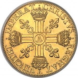 Luigi XIII (1610-1643). Coniazione moderna del 10 luigi d'oro, Frappe spéciale (SP) [1640] (1972 circa), Monnaie de Paris per NI (Numismatique Internationale).