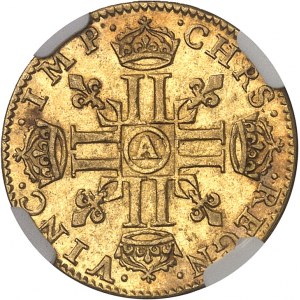 Ludvík XIII (1610-1643). Půllouis d'or 1641, A, Paříž.