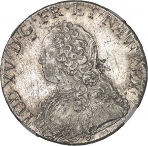 Ľudovít XV (1715-1774). Štít s olivovými ratolesťami 1732, &, Aix-en-Provence.