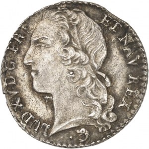 Ludwik XV (1715-1774). Dziesiąta część tarczy z opaską 1756, Z, Grenoble.