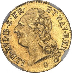 Louis XVI (1774-1792). Louis d'or à la tête nue 1786, K, Bordeaux.