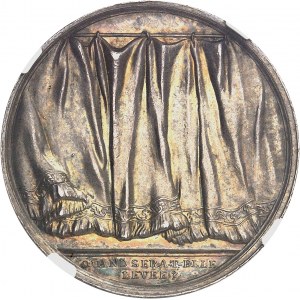 Constitution (1791-1792). Token, Louis XVII and Marie Thérèse Charlotte, children of Louis XVI, the enigma of their survival, by Loos ND (c.1795), Berlin.