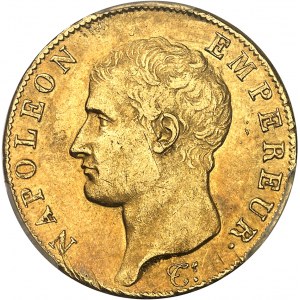 Primo Impero / Napoleone I (1804-1814). 40 franchi a testa nuda, calendario rivoluzionario Anno 14 (1806), A, Parigi.