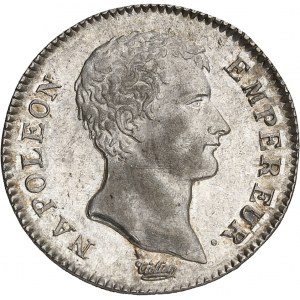 Premier Empire / Napoléon Ier (1804-1814). 1 franc calendrier révolutionnaire An 13 (1805), A, Paris.