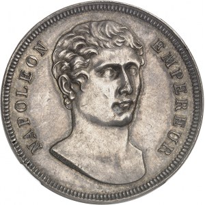 První císařství / Napoleon I. (1804-1814). Zkouška 100 franků nebo, ve stříbře, Vassallo 1807, Janov.
