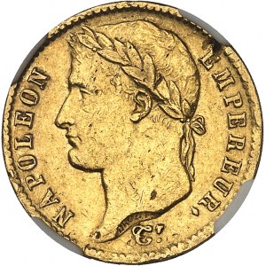 Primo Impero / Napoleone I (1804-1814). 20 franchi Impero 1813, CL, Genova.