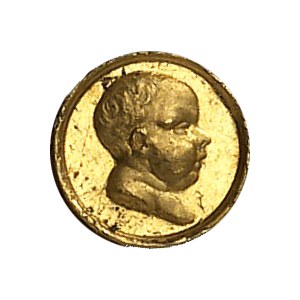 Pierwsze Cesarstwo / Napoleon I (1804-1814). Medalion, Narodziny Króla Rzymu autorstwa Andrieu 1811, Paryż.