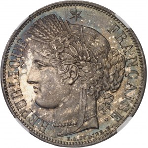 Zweite Republik (1848-1852). 5 Franc Cérès 1849, A, Paris.