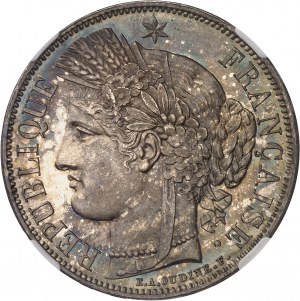 Druhá republika (1848-1852). 5 frankov Cérès 1849, A, Paríž.