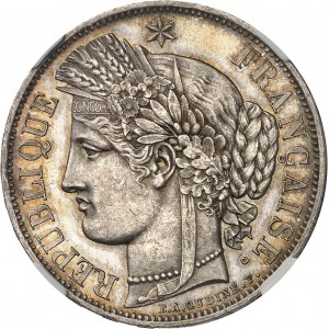 Second Republic (1848-1852). 5 francs Cérès 1849, A, Paris.