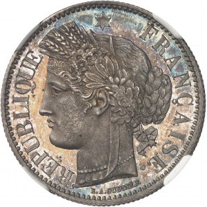 Druhá republika (1848-1852). 2 franky Cérès 1849, A, Paríž.