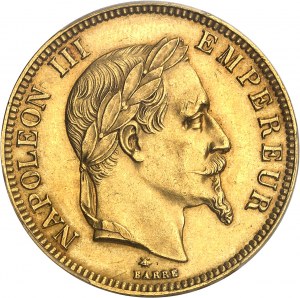 Second Empire / Napoleon III (1852-1870). 100 francs tête laurée 1868, A, Paris.