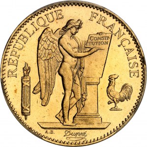 Třetí republika (1870-1940). 100 franků Génie 1902, A, Paříž.
