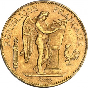 IIIe République (1870-1940). 100 francs Génie 1906, A, Paris.