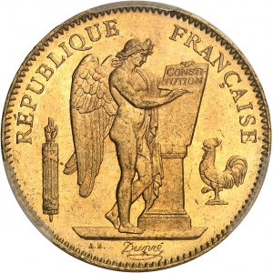 Third Republic (1870-1940). 50 francs Génie 1904, A, Paris.