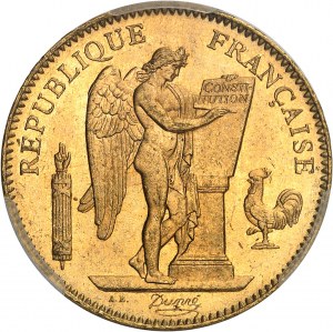 Třetí republika (1870-1940). 50 franků Génie 1904, A, Paříž.