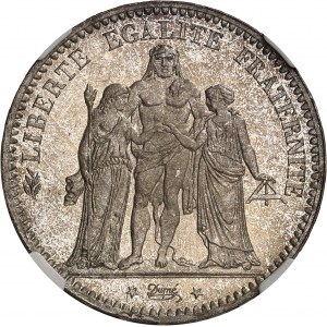 Třetí republika (1870-1940). 5 franků Hercule 1877, A, Paříž.