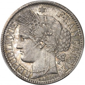 Dritte Republik (1870-1940). 2 Franc Cérès 1895, A, Paris.