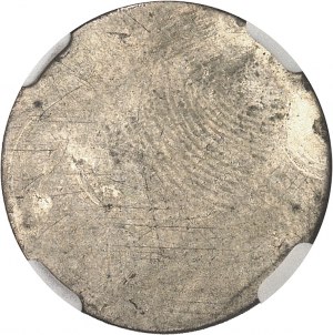 IIIe République (1870-1940). Essai uniface de nickel ou projet de T. Michelin, struck in nickel silver 1890, Paris.