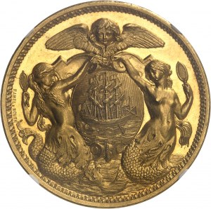 Tretia republika (1870-1940). Zlatá medaila, súťaž hospodárskych zvierat, 1. cena 1883, Rouen (Hamel).