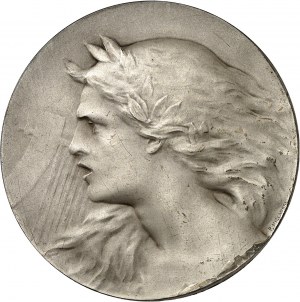 Trzecia Republika (1870-1940). Medal, La Musique guerrière Paula Niclausse'a, SAMF nr 13 1900, Paryż.