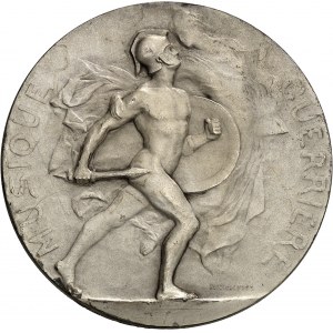 IIIe République (1870-1940). Médaille, la Musique guerrière par Paul Niclausse, SAMF n° 13 1900, Paris.