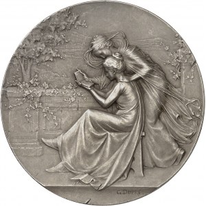 IIIe République (1870-1940). Médaille, la Glyptique ou la gravure en médailles par Georges Dupré, SAMF n° 17 1902, Paris.