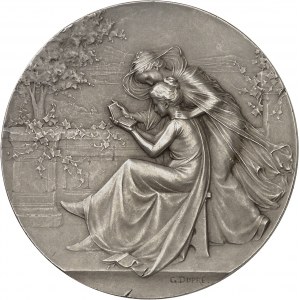IIIe République (1870-1940). Médaille, la Glyptique ou la gravure en médailles di Georges Dupré, SAMF n° 17 1902, Parigi.