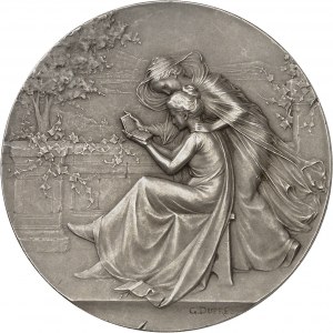 IIIe République (1870-1940). Médaille, la Glyptique ou la gravure en médailles by Georges Dupré, SAMF n° 17 1902, Paryż.