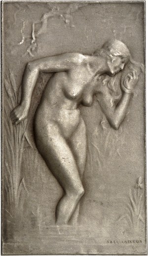 Terza Repubblica (1870-1940). Medaglia, il Bagno di Abel Lafleur, SAMF n° 81 1907, Parigi.