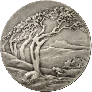 IIIe République (1870-1940). Medal, the Wind by Camille Lefèvre, SAMF n° 44 1906, Paris.