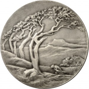 Trzecia Republika (1870-1940). Medal, Wiatr autorstwa Camille Lefèvre, SAMF nr 44 1906, Paryż.