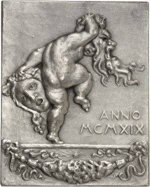 Dritte Republik (1870-1940). Medaille, Lina von Domenico Trentacoste, SAMF Nr. 16 1919, Paris.